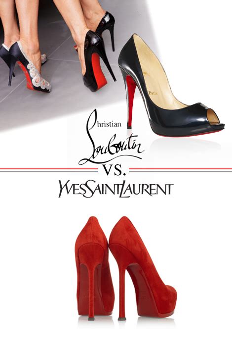 louboutin v ysl|christian Louboutin new york.